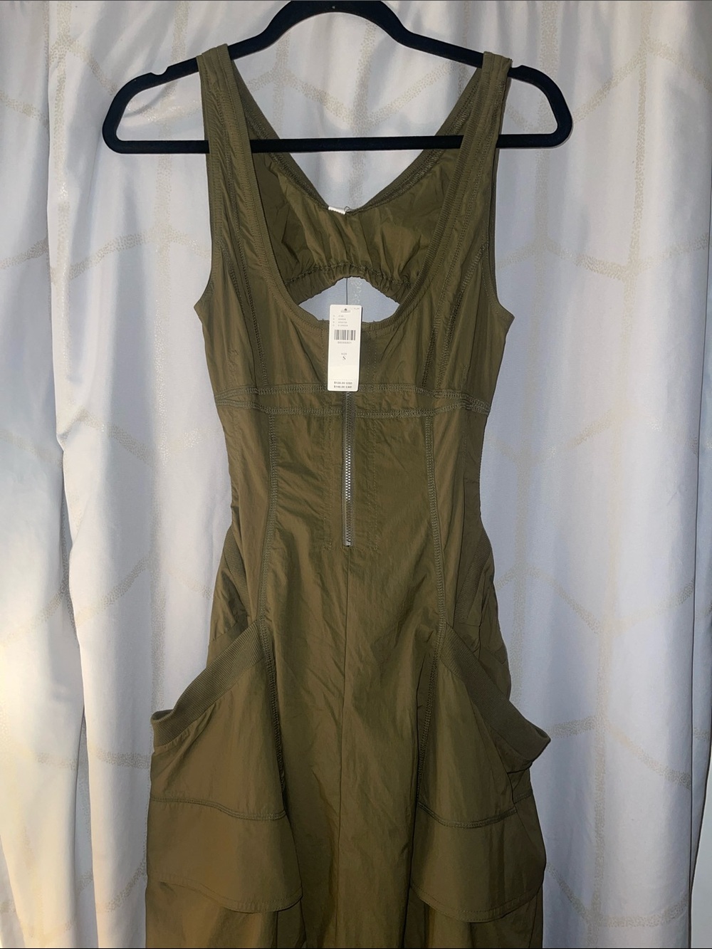 Daily Practice Fast Track Bubble Hem Midi Dress - NWT - Picture 5 of 6